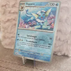 R Aquana PRE 022 / 131 Prismatische Entwicklung pokemon karte NM Deutsch - Image 1