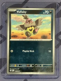 Pokemon TCG - Vullaby #63/86 Master Ball English - Pack Fresh - 2025 White Flare - Image 1