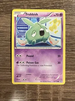 Pokemon TCG Trubbish 53/124 Dragons Exalted Regular - Image 1