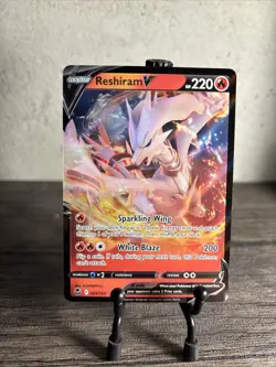 Pokemon TCG Reshiram V Silver Tempest 024/195-Fast Shipping-Holo Ultra Rare-NM! - Image 1