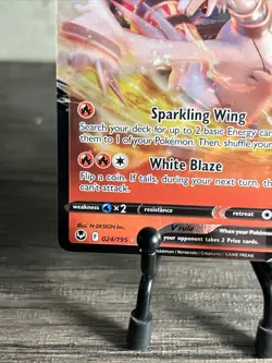 Pokemon TCG Reshiram V Silver Tempest 024/195-Fast Shipping-Holo Ultra Rare-NM! - Image 4