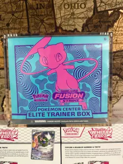 Fusion Strike Elite Trainer Box Pokemon Center + Acrylics Case - Image 1