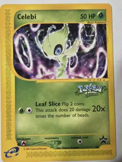 Pokemon Wotc Black Star Promo #50 Celebi Movie Promo - Image 1