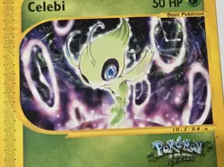Pokemon Wotc Black Star Promo #50 Celebi Movie Promo - Image 5