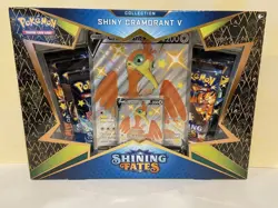 Pokemon TCG Shining Fates Shiny Cramorant V Collection Box FACTORY SEALED 820650809828 - Image 1