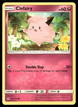 2019 Sun & Moon - Unbroken Bonds Clefairy Basic/Common #132 - Image 1