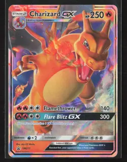 Pokemon TCG Hidden Fates Charizard SM211 Full Art Holo Promo NM/M - Image 1