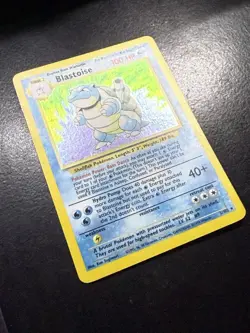 1999 Pokemon TCG Base Set Blastoise #2/102 - HP - Image 3