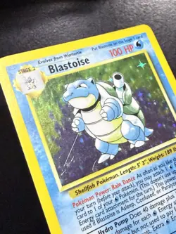 1999 Pokemon TCG Base Set Blastoise #2/102 - HP - Image 5