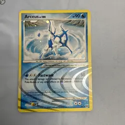 Pokemon TCG Arceus Arceus AR4/9 Holo Holo Rare - Image 1