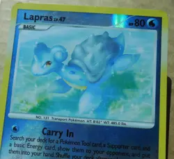 Lapras 21/106 Rare Reverse-Holo Great Encounters Set Pokemon LP - Image 3