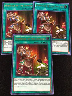 Yugioh Heritage of the Chalice SOFU-EN090 Ultra x3 (NM) - Image 1