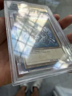 BGS 10 Yugioh Red-Eyes Black Dragon Nike NKC1-EN002 Collab. - Image 4