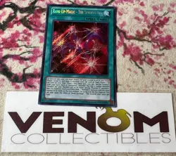 1x (M/NM) Rank-Up-Magic - The Seventh One PRIO-EN058 Secret Rare 1st Ed. YuGiOh - Image 1