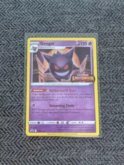 Gengar SWSH241 SWSH Lost Origin Stamp Pokemon card US seller - Image 1