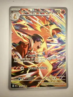 Pokemon TCG Ethan's Typhlosion Card 190/182 SV: Destined Rivals NM/NEW - Image 1