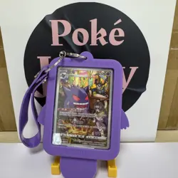 Gengar Card Silicone Display Frame Case &card Pokemon TCG S-Chinese IN STOCK - Image 2