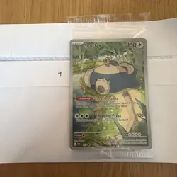 Pokemon TCG Snorlax Promo Card Scarlet Violet 151 SVP051 Holo Sealed - Image 1