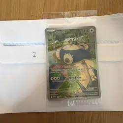 Pokemon TCG Snorlax Promo Card Scarlet Violet 151 SVP051 Holo Sealed - Image 1