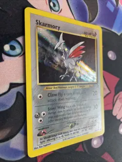 Skarmory 13/111 - Pokemon Neo Genesis Holo Rare Card - LP - Image 2