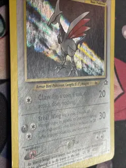 Skarmory 13/111 - Pokemon Neo Genesis Holo Rare Card - LP - Image 5
