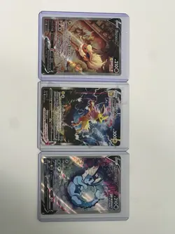 Pokemon TCG Vaporeon v Jolteon Vmax Flareon v SWSH150 Black Star Promo Card NM - Image 1