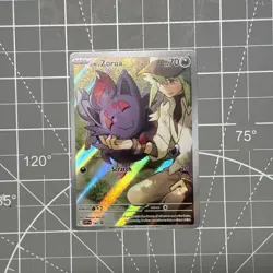 N's Zorua - SVP189 Black Star Promo Card (Pokemon) Full Art Illustration Rare - Image 1