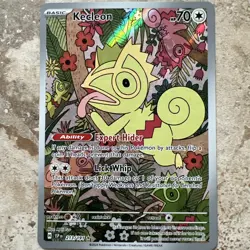 Kecleon 213/191 NM Sv08: Surging Sparks Holo Pokemon Card Near Mint - Image 1