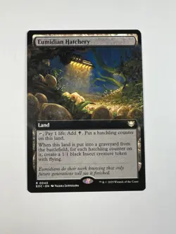 Eumidian Hatchery #40 Extended Art Rare Non-Foil MTG: Edge of Eternities NM - Image 1