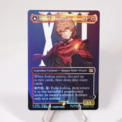 Joshua, Phoenix's Dominant Borderless Foil 397 Final Fantasy MTG NM See Video - Image 1