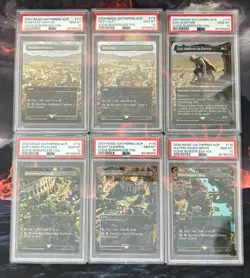 PSA 10 Ezio Auditore 113 ACR MTG Borderless Foil Assassin's Creed Full Scene 6 - Image 1