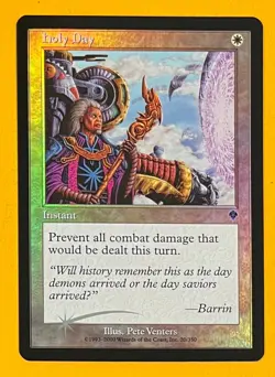 MTG HOLY DAY (Foil) Invasion (OldManMTG 011-849) - Image 1