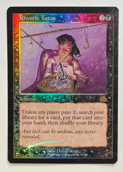 MTG RHYSTIC TUTOR (FOIL) Prophecy (OldManMTG 003-580) - Image 1