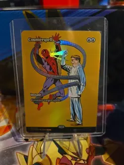 Counterspell 0009 Borderless - MAR - MTG Spider-Man FOIL NM/M - Image 1