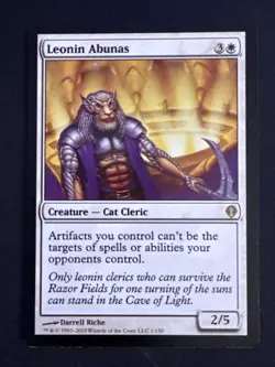 1x Leonin Abunas (1) Archenemy LP MTG Magic the Gathering x1 MKE - Image 1