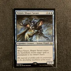 MTG Venser, Shaper Savant Factory Square Corners - Image 1