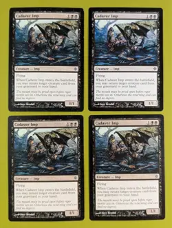 Cadaver Imp x4 Rise of the Eldrazi 4x Playset Magic the Gathering MTG - Image 1