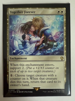 Magic the Gathering: Together Forever Commander: Final Fantasy Regular NM - Image 1
