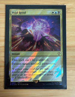 Magic the Gathering: Void Rend (Surge Foil) Commander: Final Fantasy Foil NM - Image 1