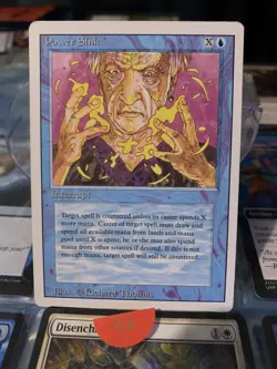 MTG Power Sink Revised Edition Regular Common MP - Image 1