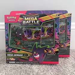 Pokemon TCG Mega Battle Deck Mega Gengar ex Box x2 | In Hand | Free Shipping - Image 1