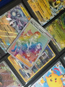 Miss Fortune Sisters 209/196 - Sword & Shield Lost Origin - Pokemon TCG NM/LP - Image 1