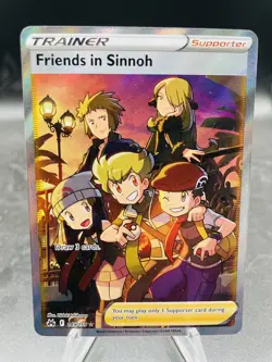 Pokemon Friends in Sinnoh 149/159 Crown Zenith Ultra Rare Full Art Holo NM - Image 1