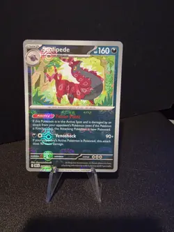 Pokemon TCG - Scolipede - 056/086 - (Master Ball Pattern) - SV: Black Bolt NM - Image 1