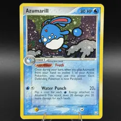 Azumarill 1/109 Rare Holo Team Rocket Returns Set Pokemon LP - Image 1