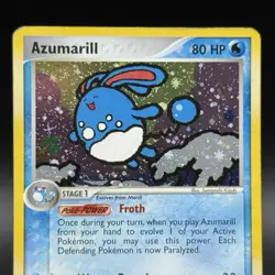 Azumarill 1/109 Rare Holo Team Rocket Returns Set Pokemon LP - Image 2