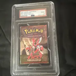 *Heavy* 2001 Pokemon Neo Discovery Booster Pack PSA 9 Karp Combo - Image 1