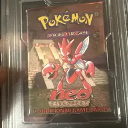 *Heavy* 2001 Pokemon Neo Discovery Booster Pack PSA 9 Karp Combo - Image 4