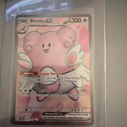 Pokemon TCG - Blissey EX 201/167 - Twilight Masquerade Ultra Rare - NM - Image 1