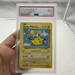 Pokemon XY Evolutions Flying Pikachu #110/108 2016, PSA 9 - Image 1